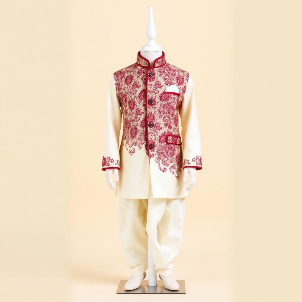 Ivory Kurta Set (Boys)