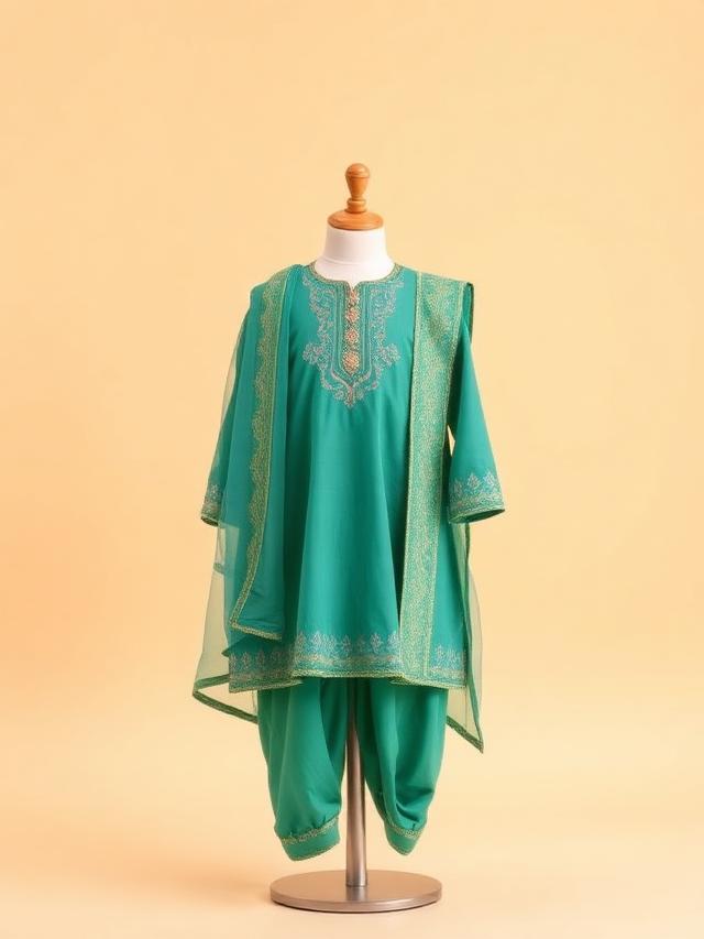 Jade Salwar Set (Girls)